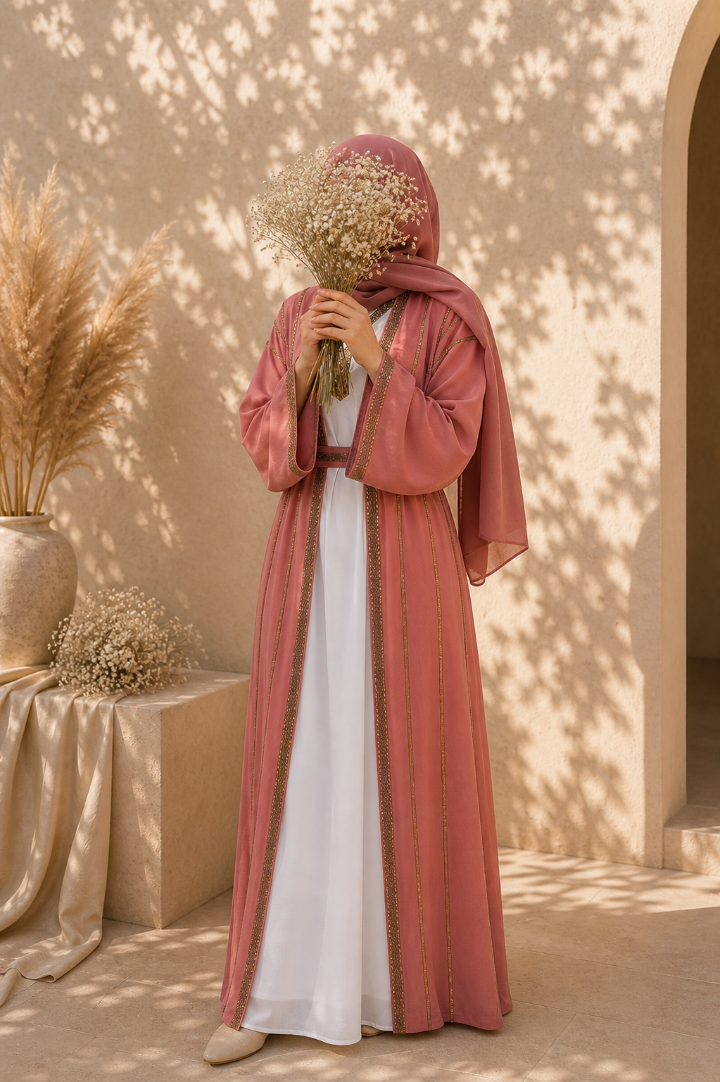 Zahra Open Abaya