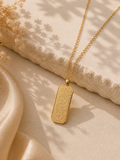 Ayat ul Kursi Bar Necklace