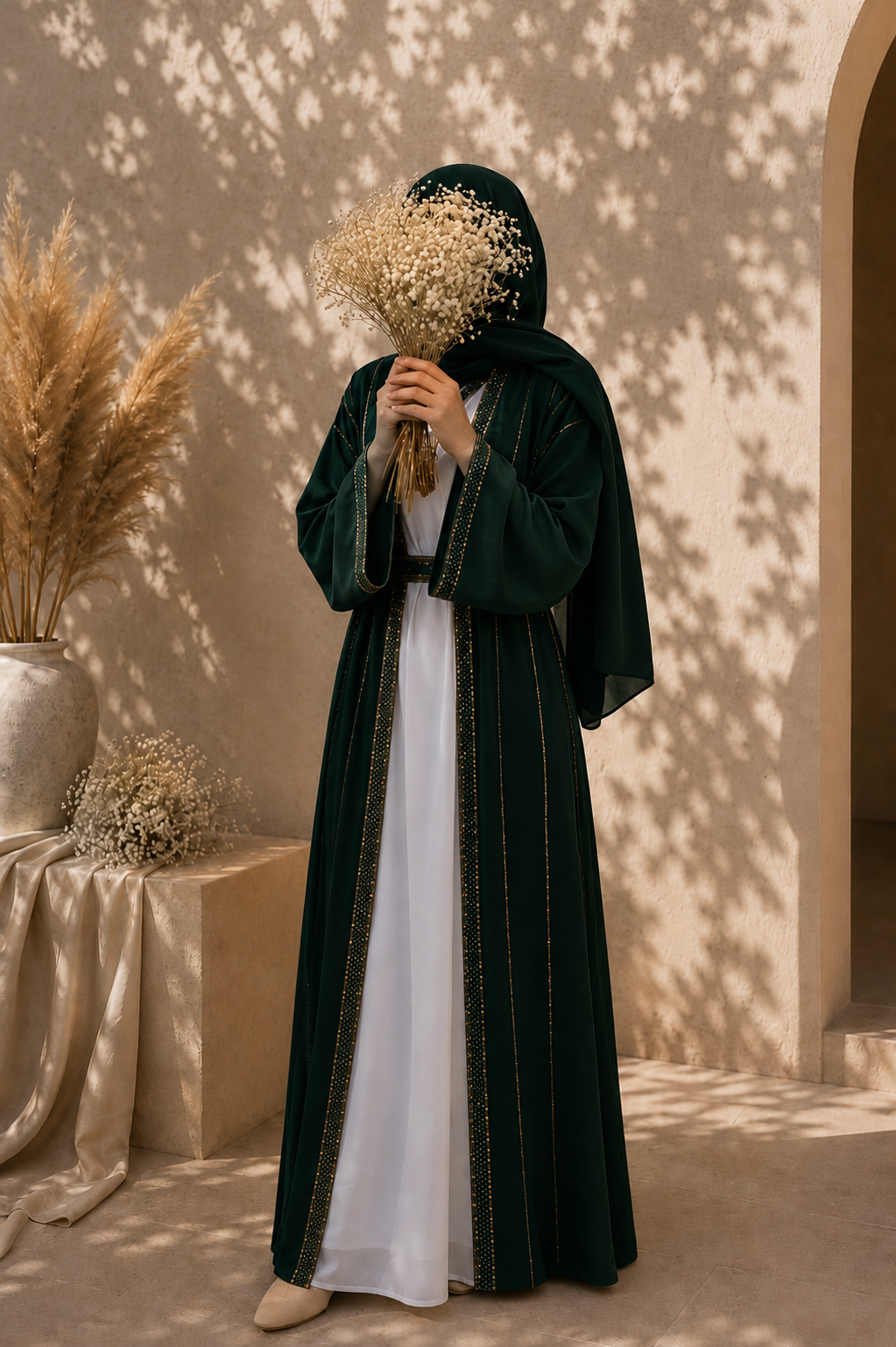 Zahra Open Abaya
