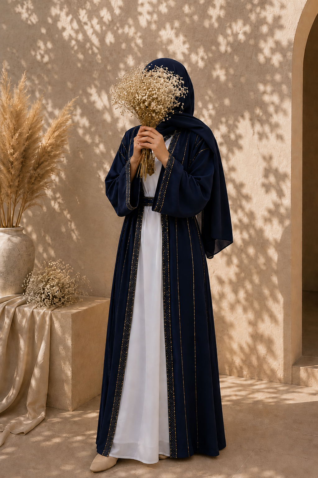 Zahra Open Abaya