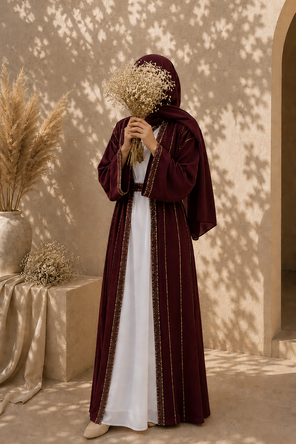 Zahra Open Abaya