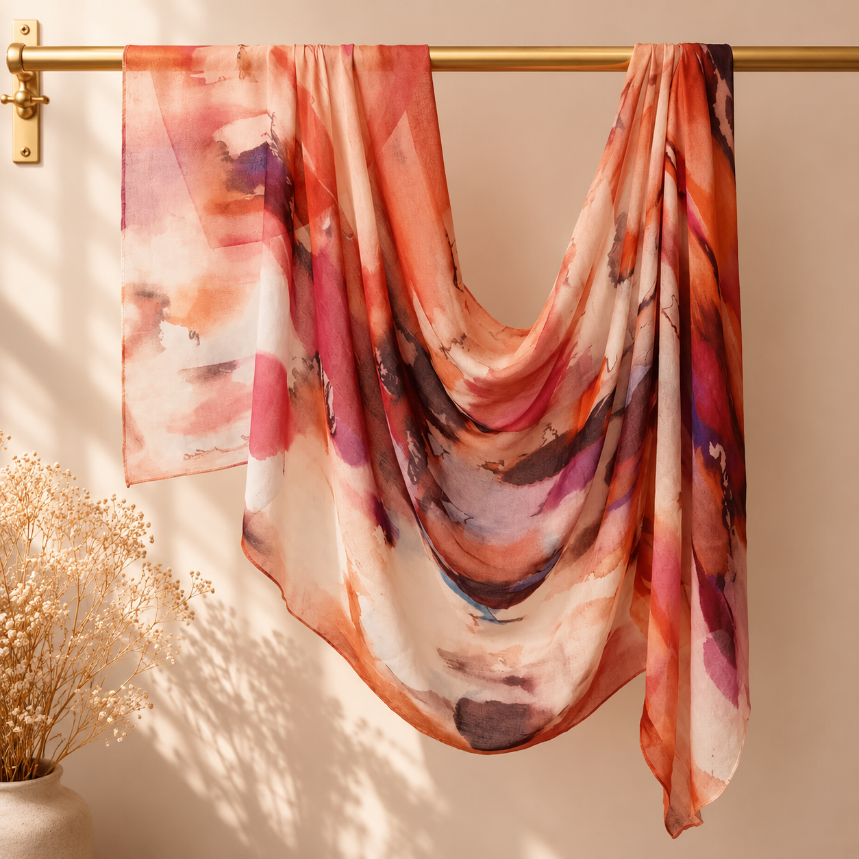 Autumn Printed Modal Hijab
